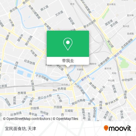 宜民面食坊地图