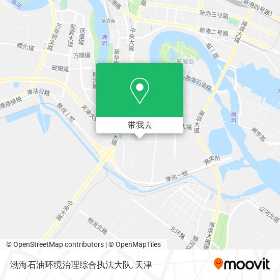 渤海石油环境治理综合执法大队地图