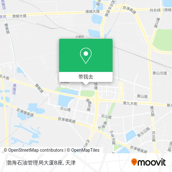 渤海石油管理局大厦B座地图