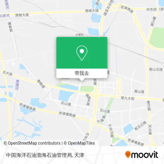 中国海洋石油渤海石油管理局地图