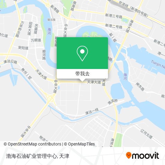 渤海石油矿业管理中心地图