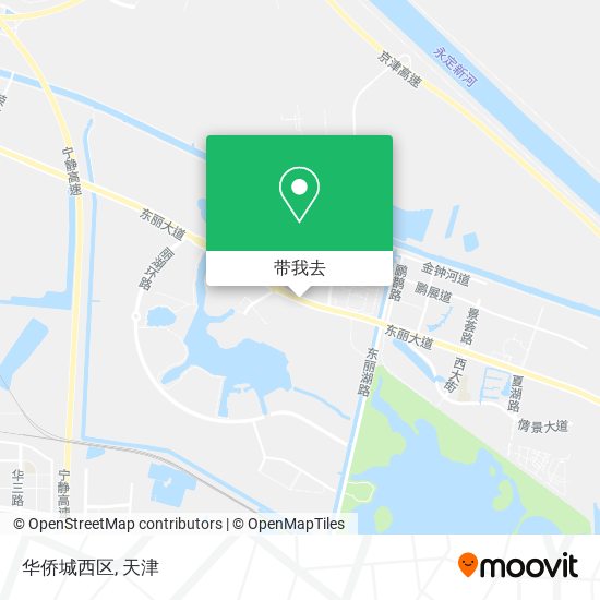 华侨城西区地图