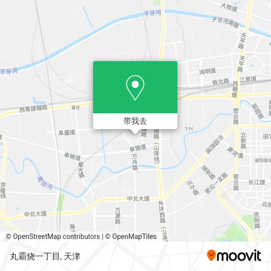 丸霸烧一丁目地图