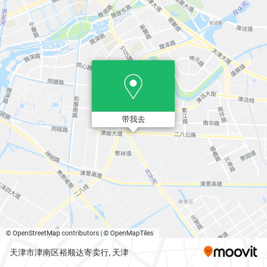 天津市津南区裕顺达寄卖行地图