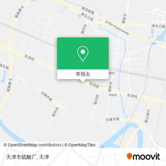 天津市硫酸厂地图