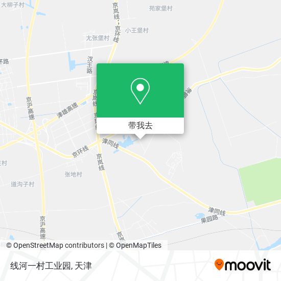 线河一村工业园地图