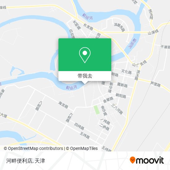 河畔便利店地图