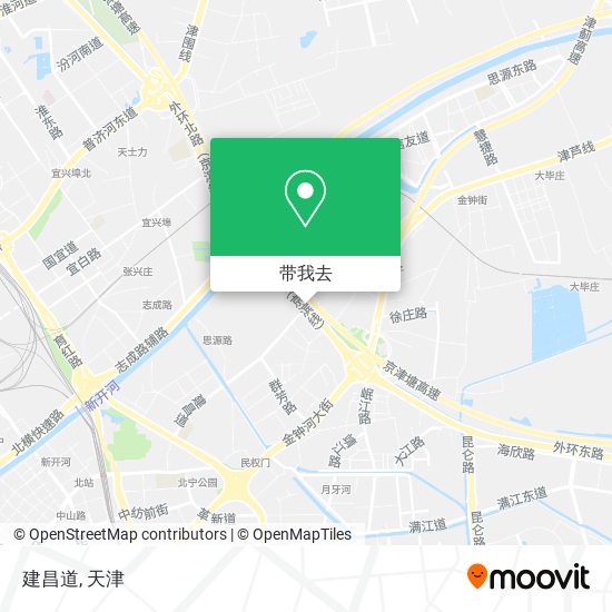 建昌道地图