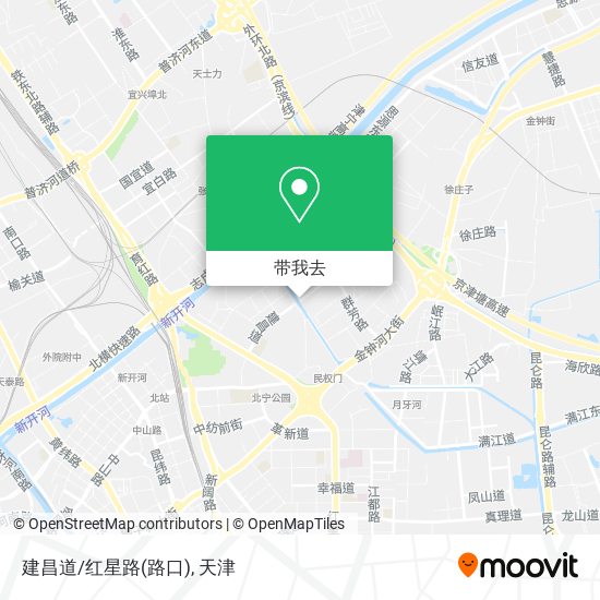 建昌道/红星路(路口)地图