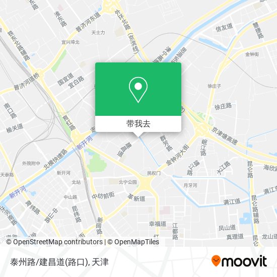 泰州路/建昌道(路口)地图