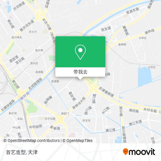 首艺造型地图