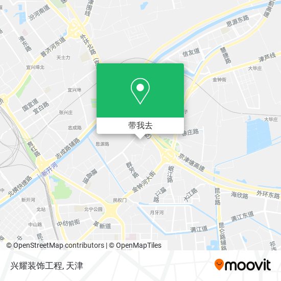 兴耀装饰工程地图