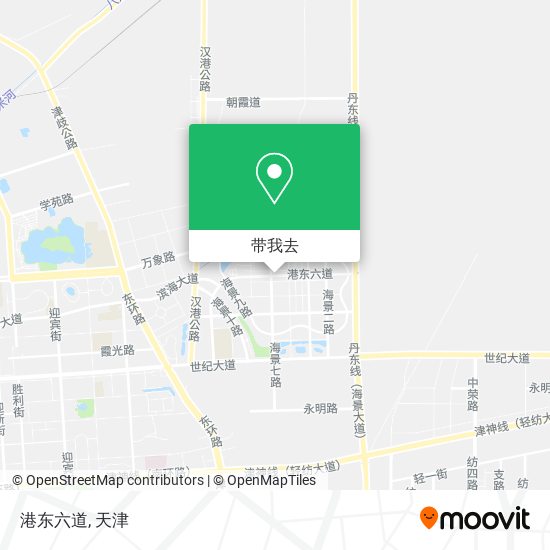 港东六道地图