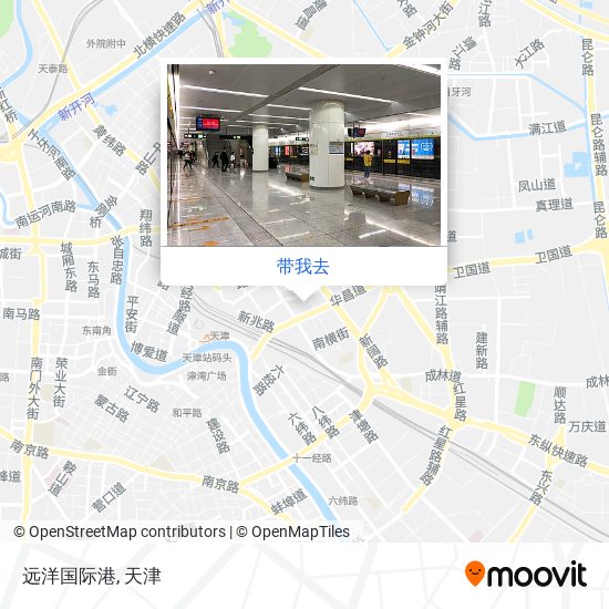 远洋国际港地图
