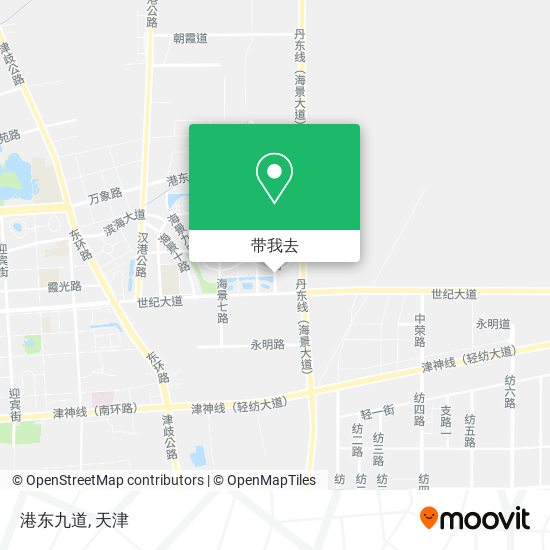港东九道地图