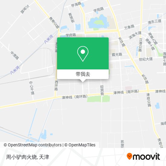 周小驴肉火烧地图