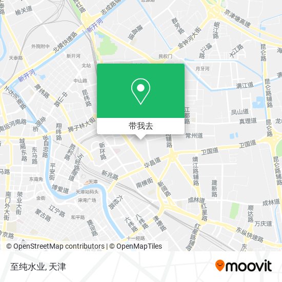 至纯水业地图