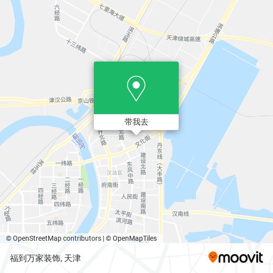 福到万家装饰地图