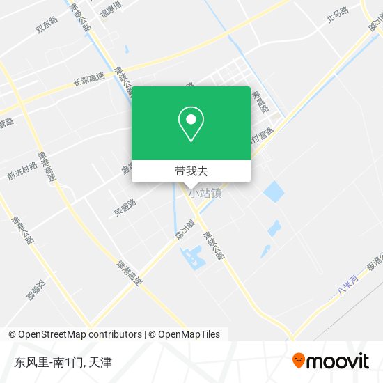 东风里-南1门地图