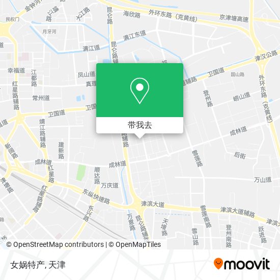 女娲特产地图