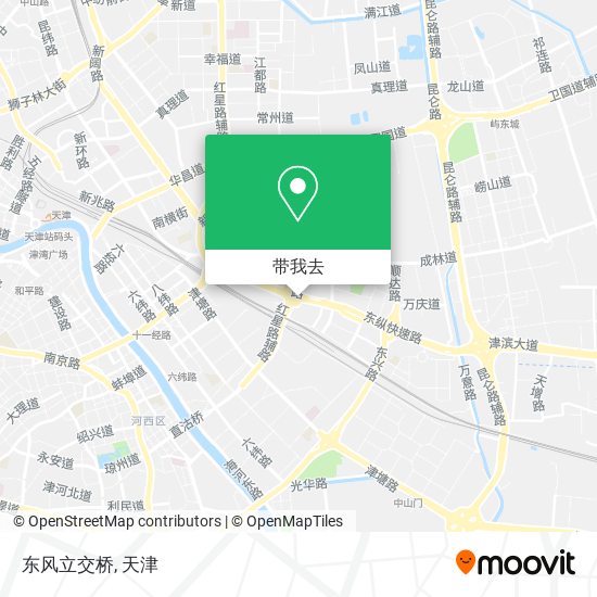 东风立交桥地图