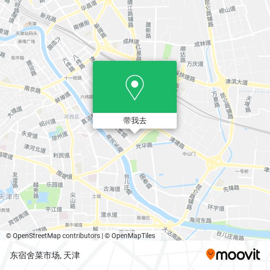 东宿舍菜市场地图