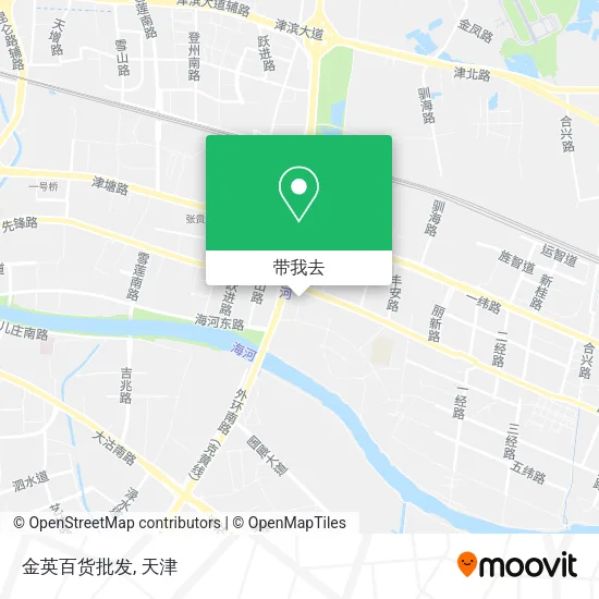 金英百货批发地图