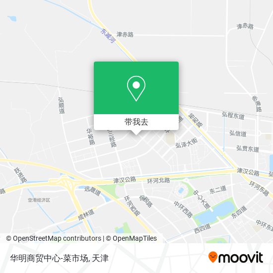华明商贸中心-菜市场地图