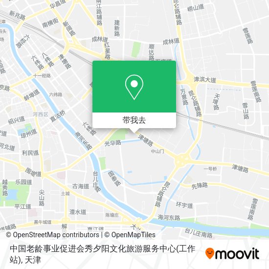 中国老龄事业促进会秀夕阳文化旅游服务中心(工作站)地图