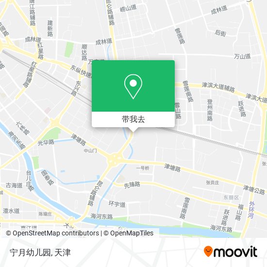宁月幼儿园地图