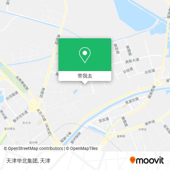 天津华北集团地图