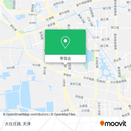 大任庄路地图