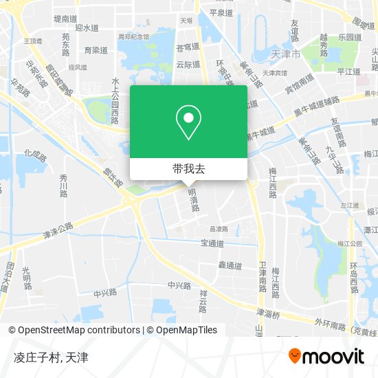凌庄子村地图