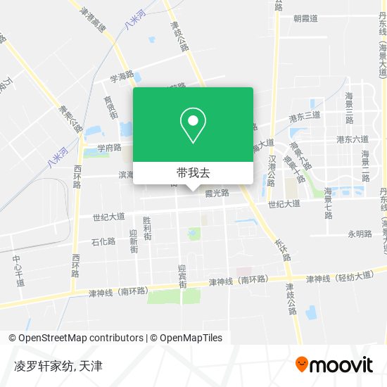 凌罗轩家纺地图