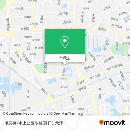 凌宾路/水上公园东路(路口)地图