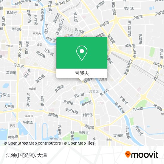 法颂(国贸店)地图