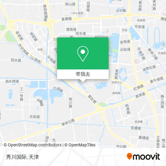 秀川国际地图