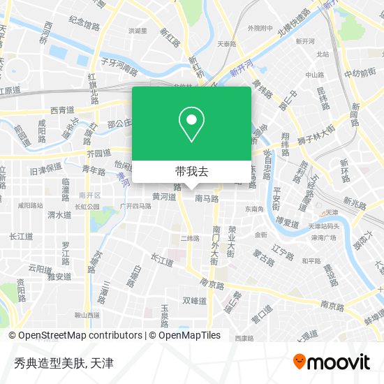 秀典造型美肤地图