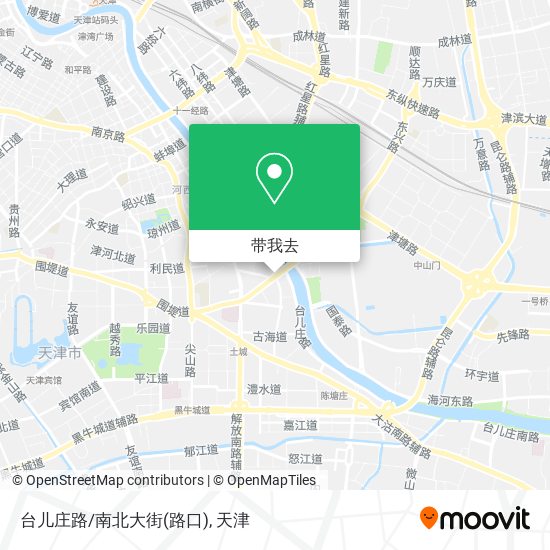 台儿庄路/南北大街(路口)地图