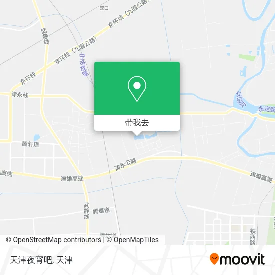 天津夜宵吧地图
