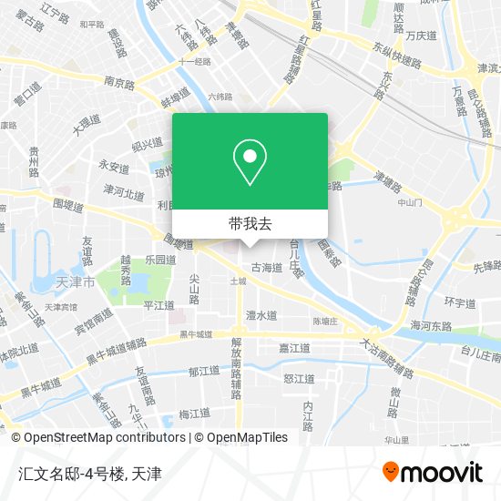 汇文名邸-4号楼地图