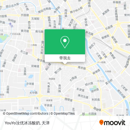 YouYo汝优冰冻酸奶地图