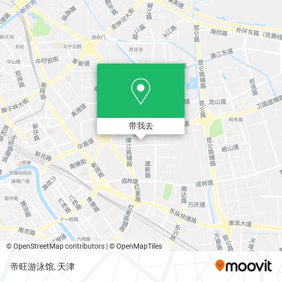 帝旺游泳馆地图
