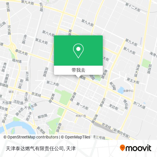 天津泰达燃气有限责任公司地图