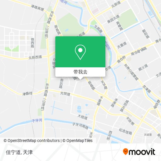 佳宁道地图