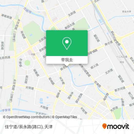 佳宁道/辰永路(路口)地图