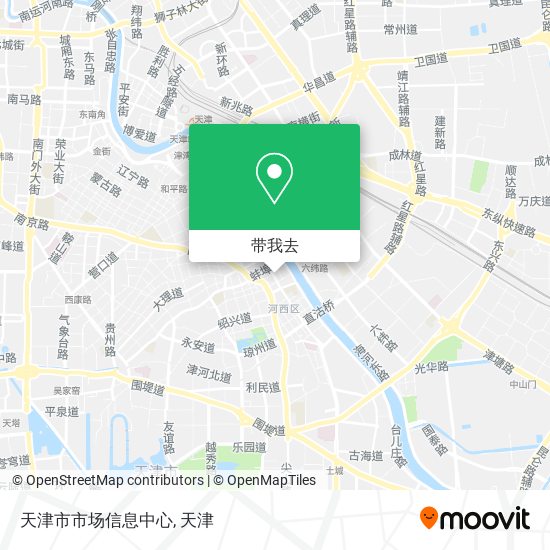 天津市市场信息中心地图