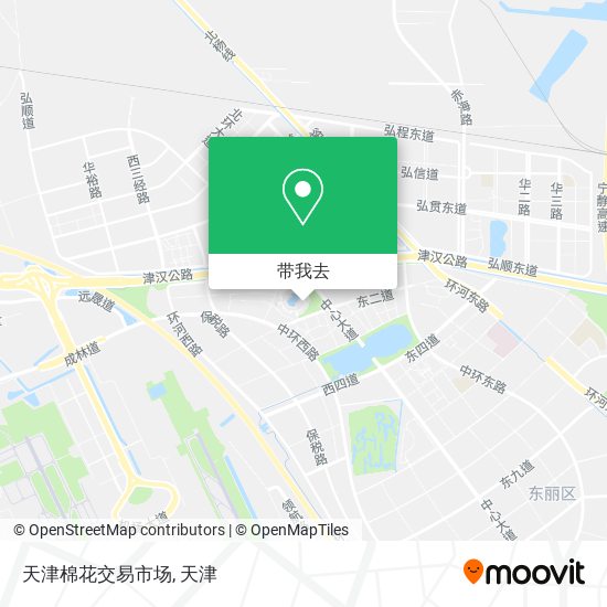 天津棉花交易市场地图