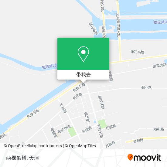 两棵假树地图
