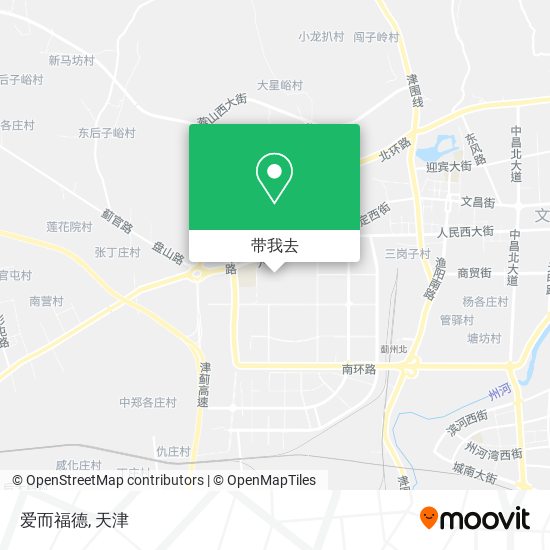 爱而福德地图